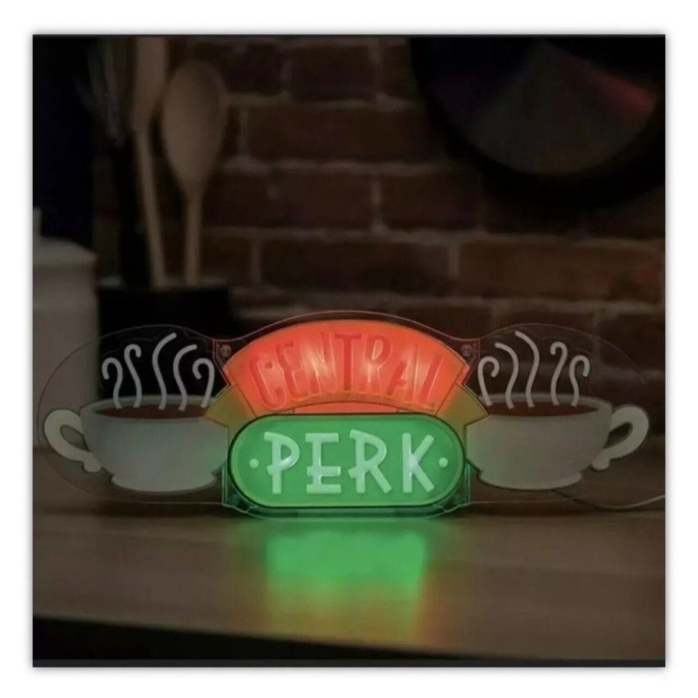 Friends LED Sign TV show Central Perk Neon Light USB Wall Mountable Coffee Shop - Picture 1 of 6